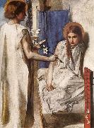 Dante Gabriel Rossetti Ecce Ancilla Domini i oil painting artist